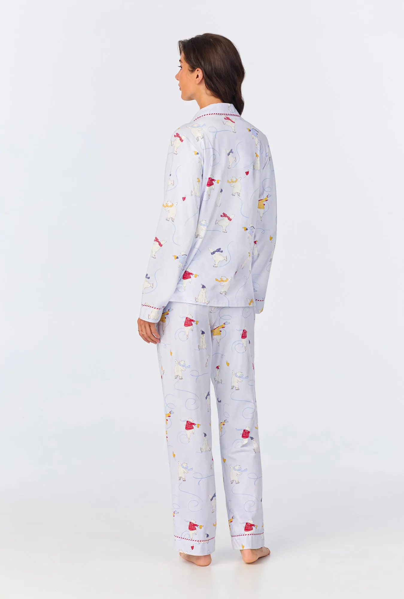 Free Skate Long Sleeve Classic Stretch Jersey PJ Set sold by BedHead product image thumbnail 4