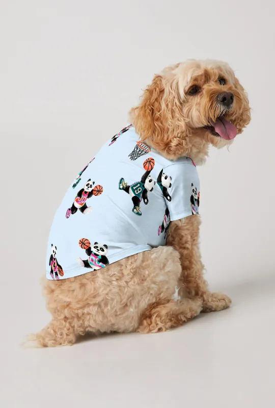 Bedhead x Bronwyn Newport Slam Dunk Stretch Jersey Dog Pajama sold by BedHead