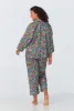 Ciara May 3/4 Classic Woven Cotton Tana Lawn Cropped PJ Set Made with Liberty Fabrics sold by BedHead