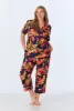 BedHead x Trina Turk Theodora Short Sleeve Classic Woven Cotton Poplin Cropped PJ Set sold by BedHead
