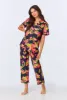 BedHead x Trina Turk Theodora Short Sleeve Classic Woven Cotton Poplin Cropped PJ Set sold by BedHead