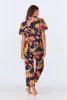 BedHead x Trina Turk Theodora Short Sleeve Classic Woven Cotton Poplin Cropped PJ Set sold by BedHead