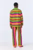 BedHead x Mr. Turk Poolside Stripe Men's Long Sleeve Classic Woven Cotton Poplin PJ Set sold by BedHead
