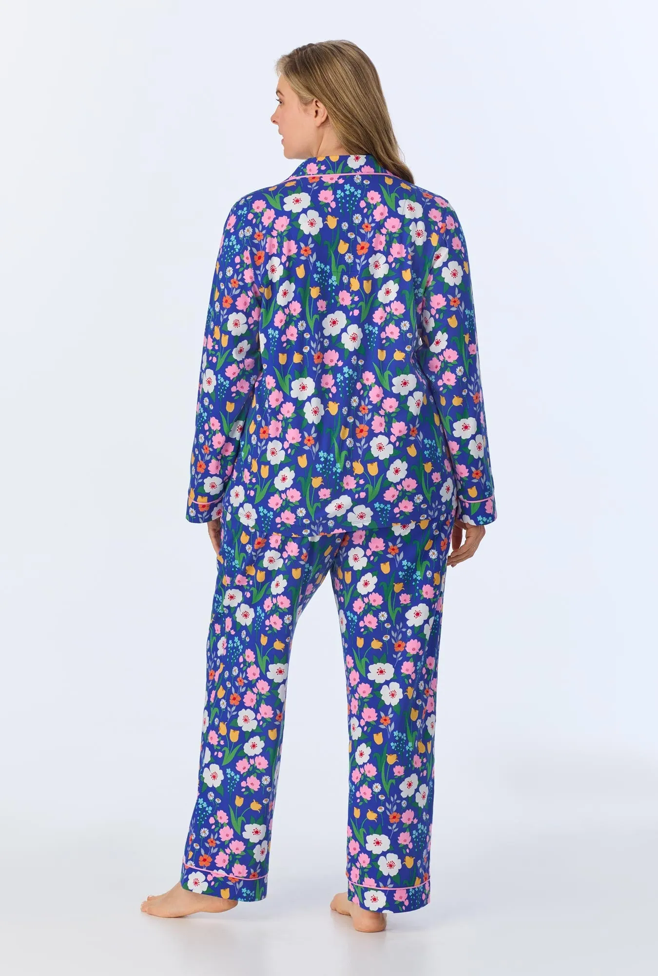 Flower Market Long Sleeve Classic Stretch Jersey PJ Set sold by BedHead product image thumbnail 4