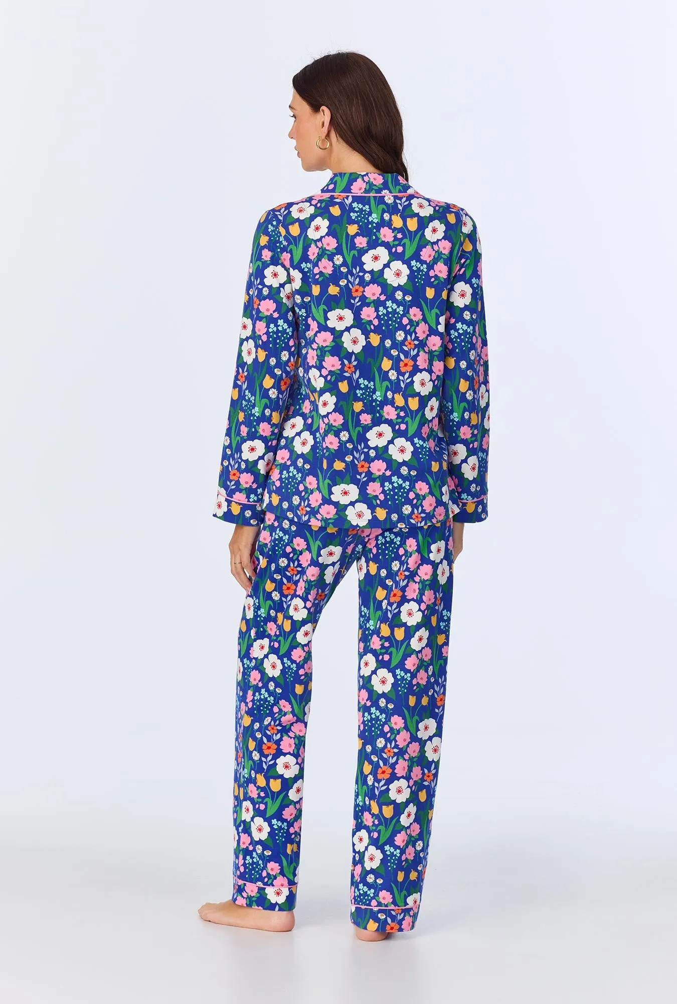 Flower Market Long Sleeve Classic Stretch Jersey PJ Set sold by BedHead product image thumbnail 3