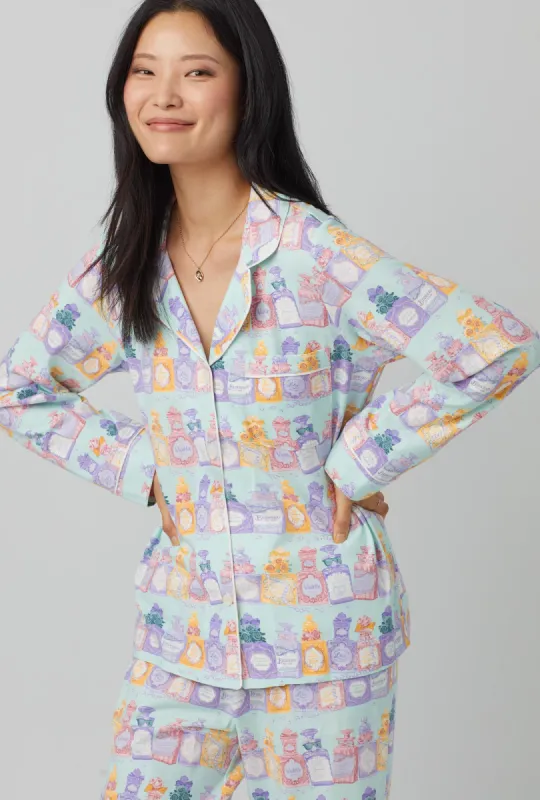 Perfect Scents Long Sleeve Classic Stretch Jersey PJ Set sold by BedHead
