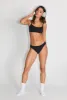 Black Stretch Jersey Bikini Underwear sold by BedHead