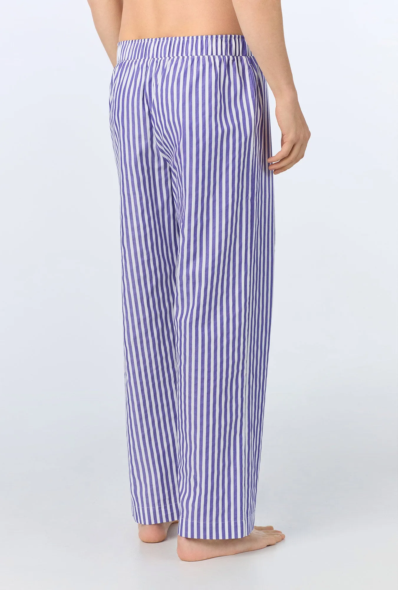 Navy 3D Stripe Men's Woven Cotton Sateen PJ Pant sold by BedHead product image thumbnail 3