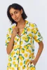 Main Squeeze Short Sleeve Classic Stretch Jersey Cropped PJ Set sold by BedHead