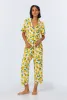 Main Squeeze Short Sleeve Classic Stretch Jersey Cropped PJ Set sold by BedHead