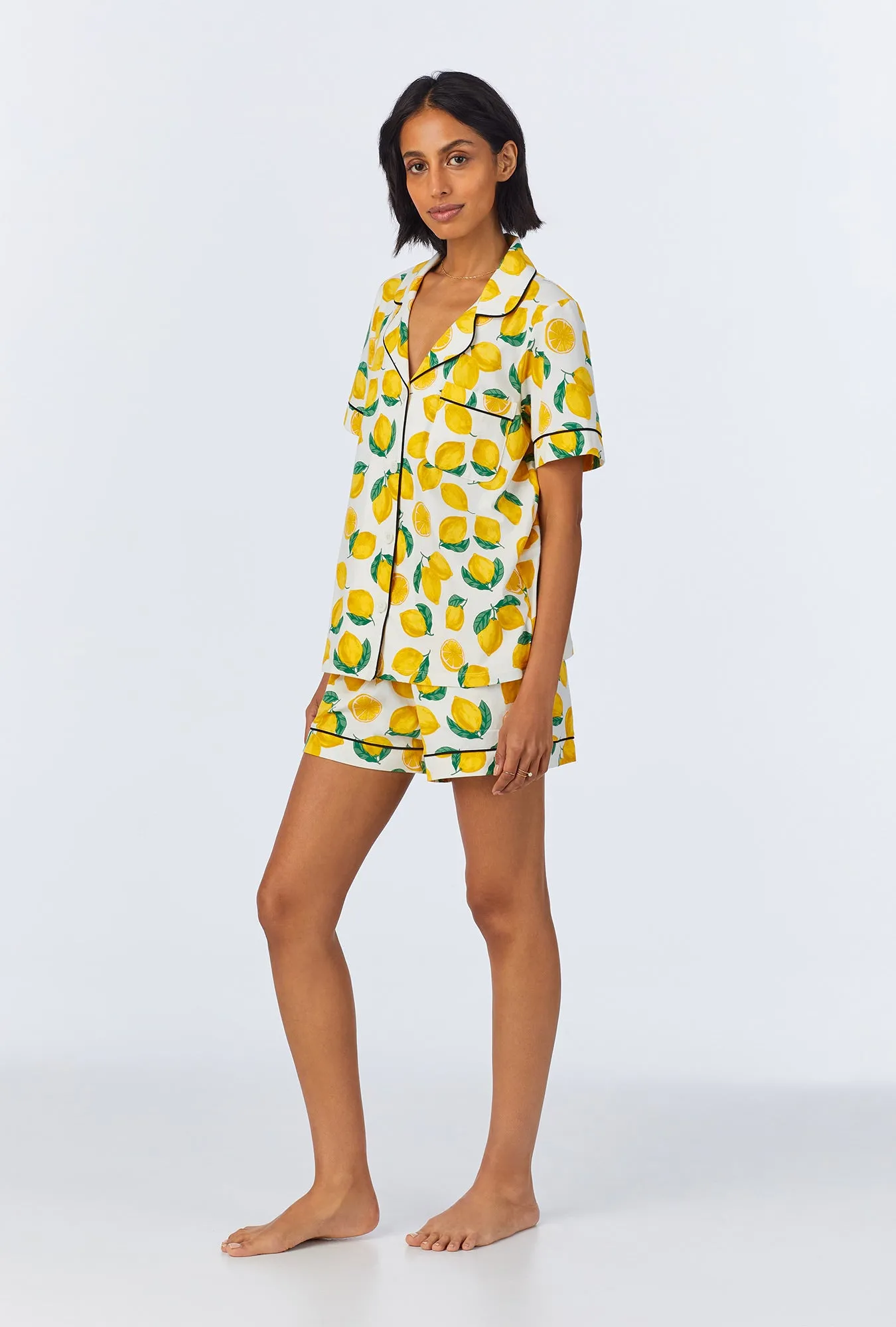 Main Squeeze Short Sleeve Classic Shorty Stretch Jersey PJ Set sold by BedHead product image thumbnail 2