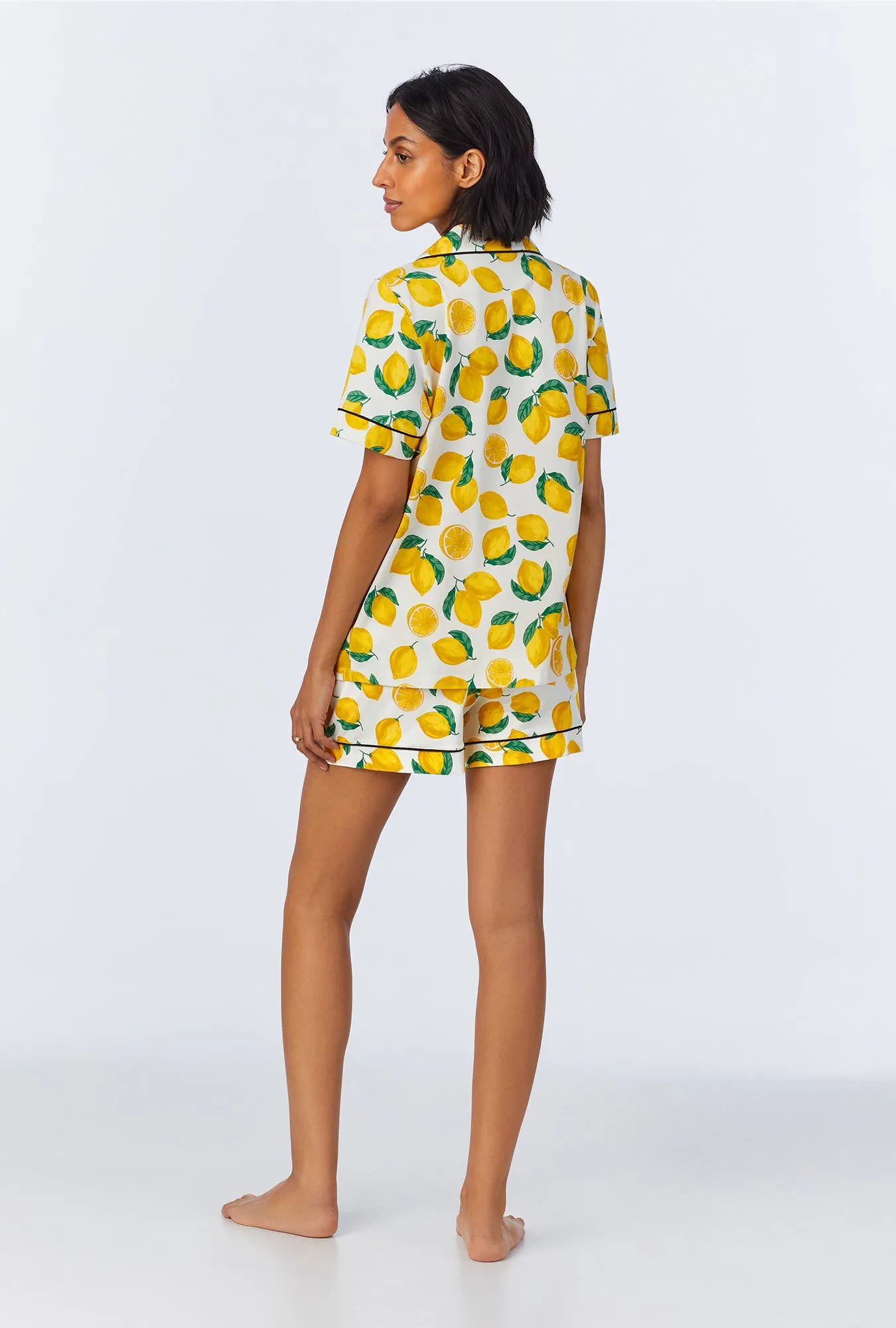 Main Squeeze Short Sleeve Classic Shorty Stretch Jersey PJ Set sold by BedHead product image thumbnail 3