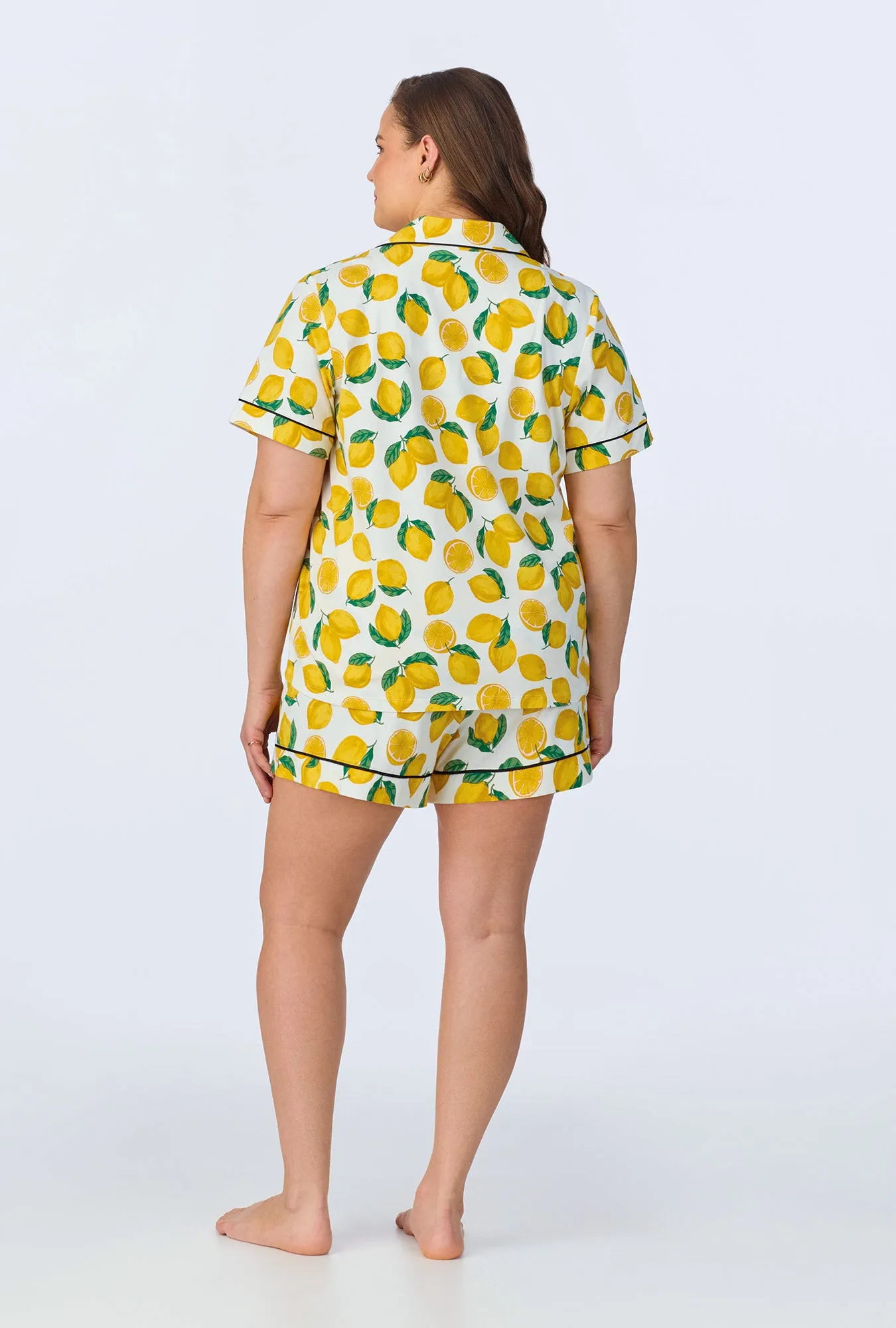 Main Squeeze Short Sleeve Classic Shorty Stretch Jersey PJ Set sold by BedHead product image thumbnail 5