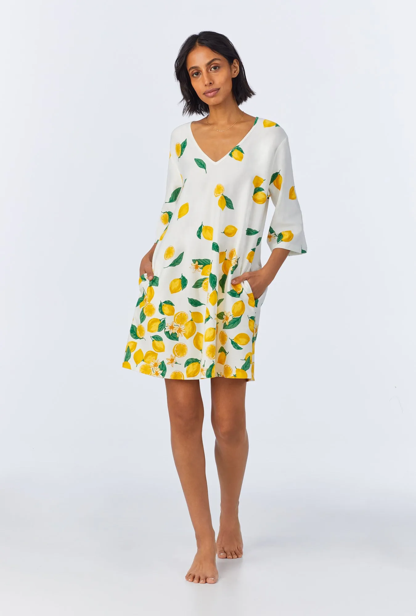 Main Squeeze Border Stretch Jersey Sleep Dress sold by BedHead