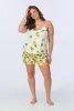 Main Squeeze Border Cami Stretch Jersey Shorty PJ Set sold by BedHead