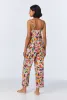 Lucia Cami Woven Cotton Poplin Cropped PJ Set sold by BedHead