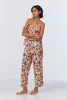 Lucia Cami Woven Cotton Poplin Cropped PJ Set sold by BedHead