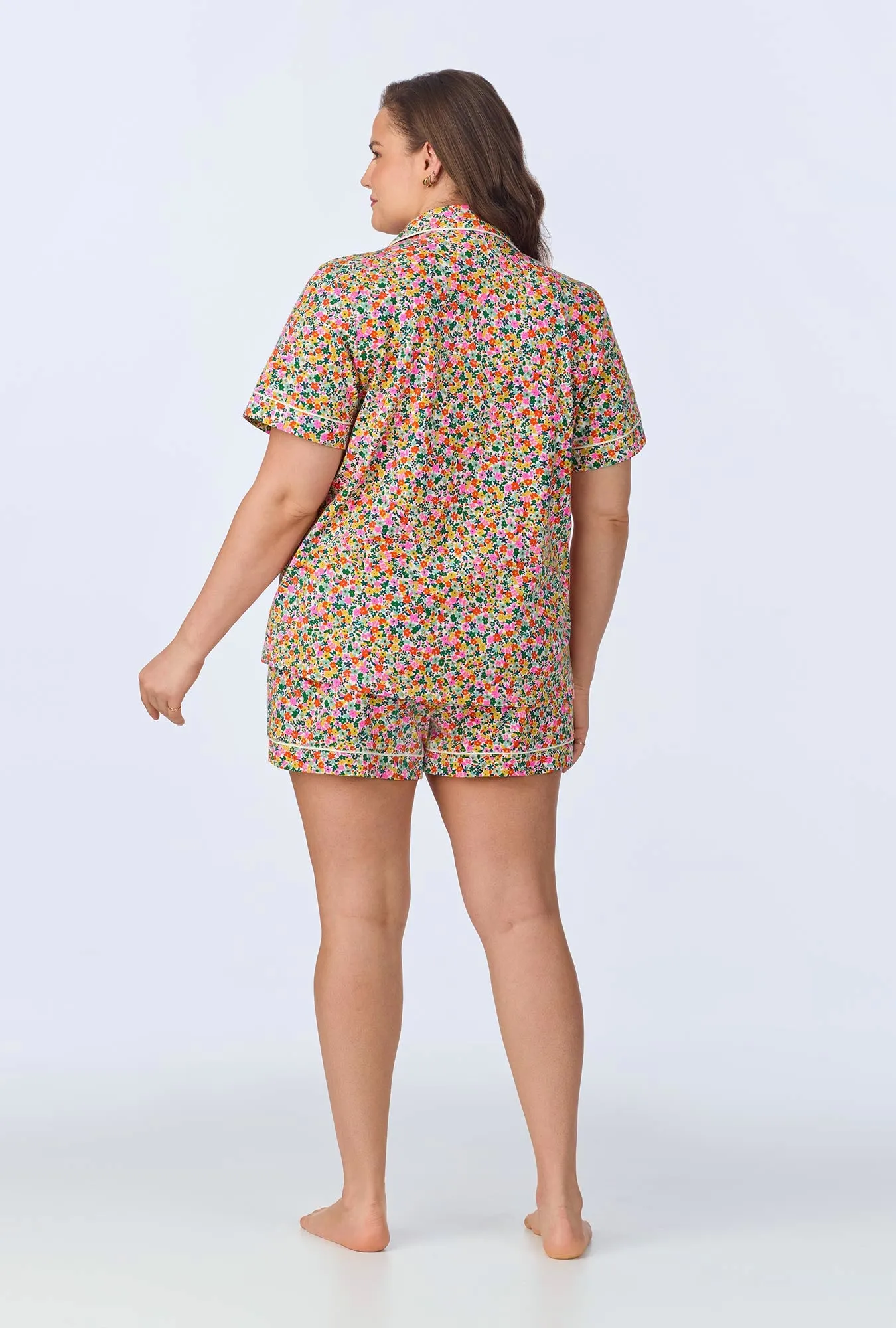 Fresh Picks Short Sleeve Classic Shorty Stretch Jersey PJ Set sold by BedHead product image thumbnail 5
