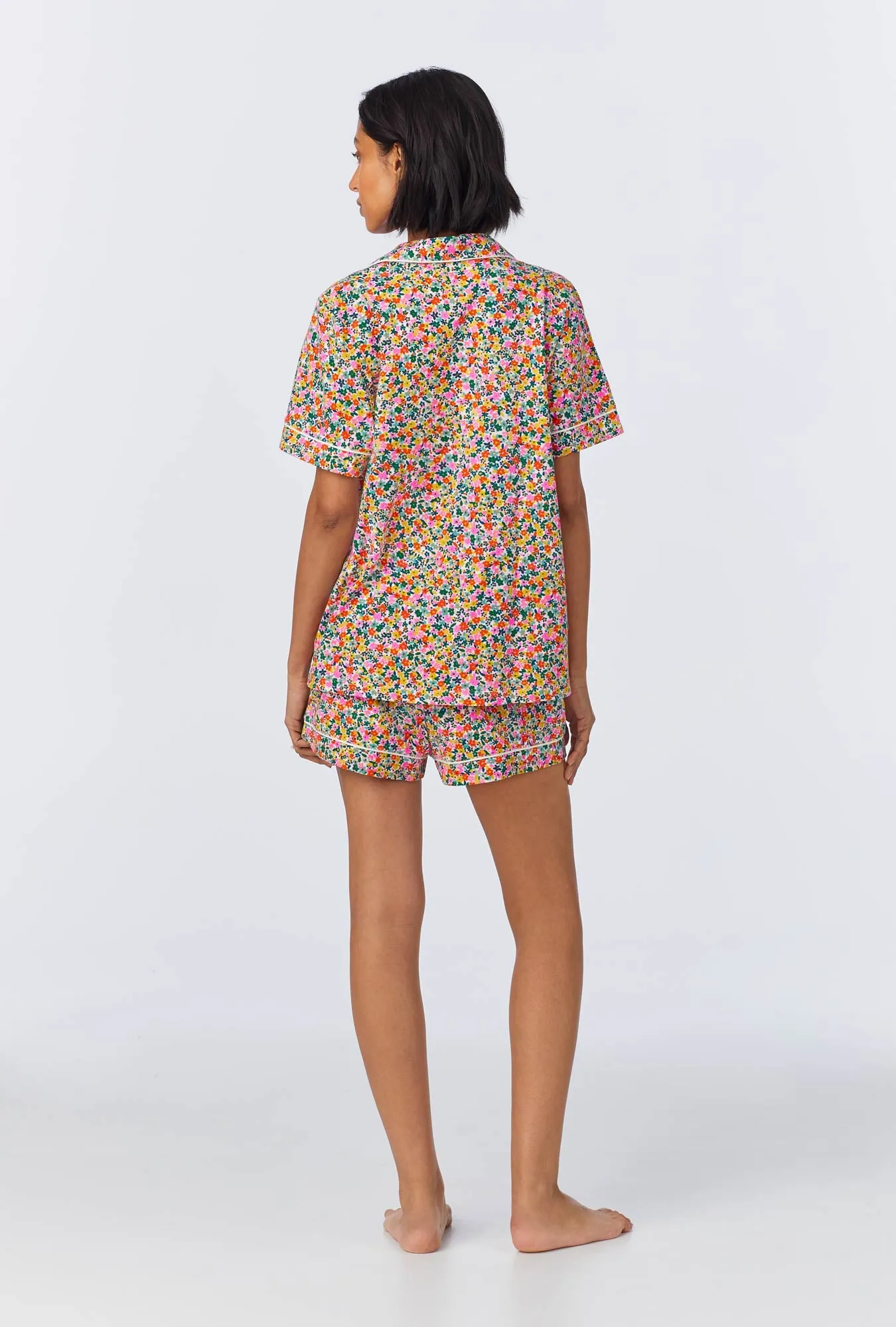 Fresh Picks Short Sleeve Classic Shorty Stretch Jersey PJ Set sold by BedHead product image thumbnail 4