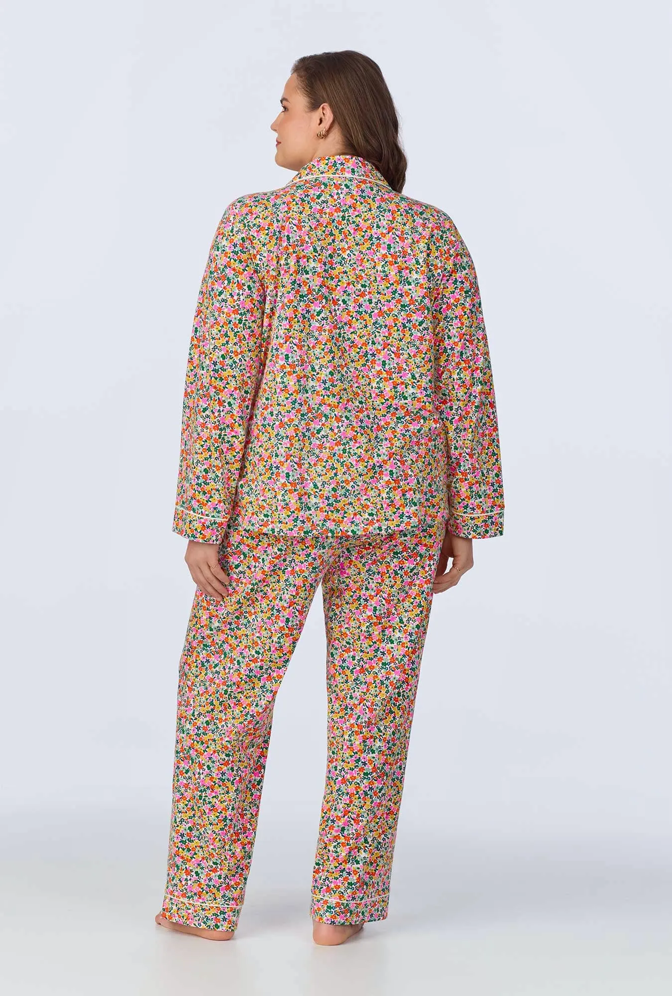 Fresh Picks Long Sleeve Classic Stretch Jersey PJ Set sold by BedHead product image thumbnail 4