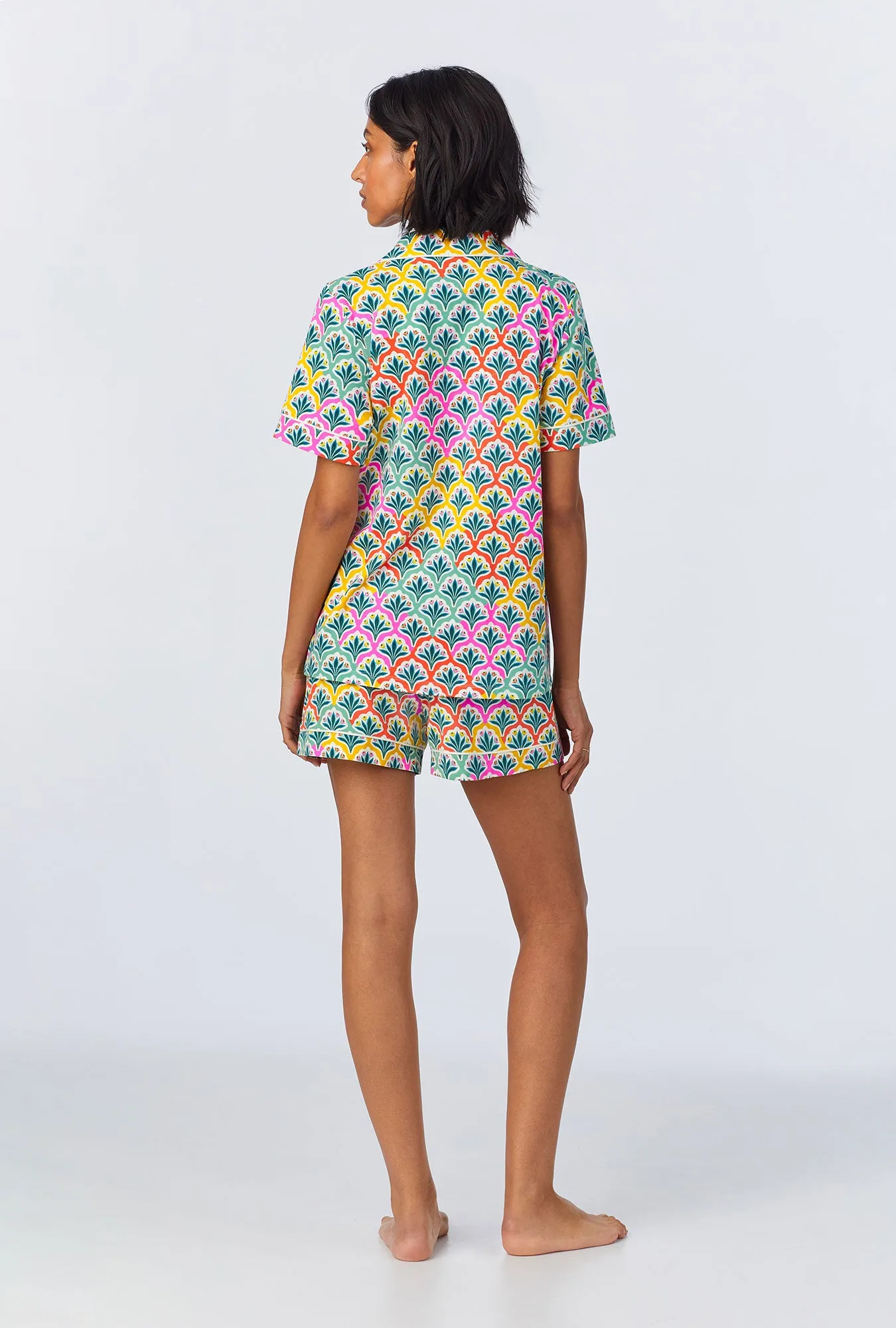 Camilla Short Sleeve Classic Shorty Stretch Jersey PJ Set sold by BedHead product image thumbnail 3