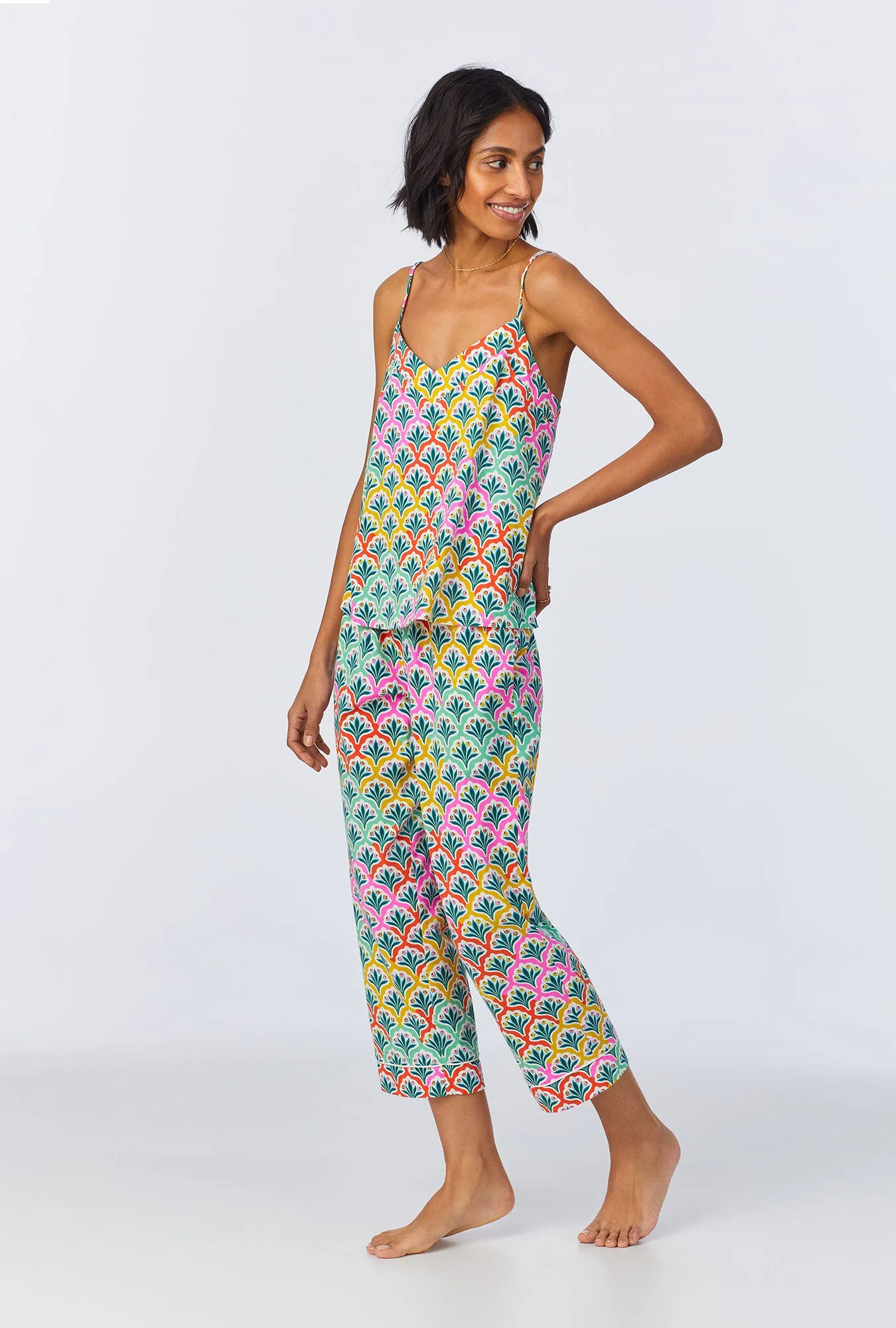 Camilla Cami Stretch Jersey Cropped PJ Set sold by BedHead product image thumbnail 2