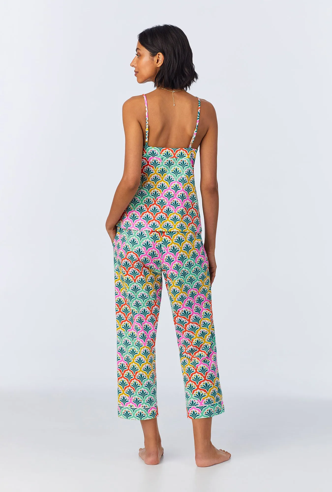 Camilla Cami Stretch Jersey Cropped PJ Set sold by BedHead product image thumbnail 3