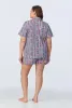 Bel Fiore Short Sleeve Classic Shorty Stretch Jersey PJ Set sold by BedHead