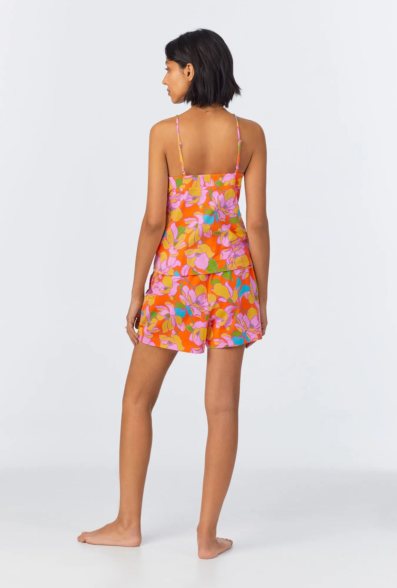 BedHead x Trina Turk Floral Cami Shorty Stretch Jersey PJ Set sold by BedHead product image thumbnail 4