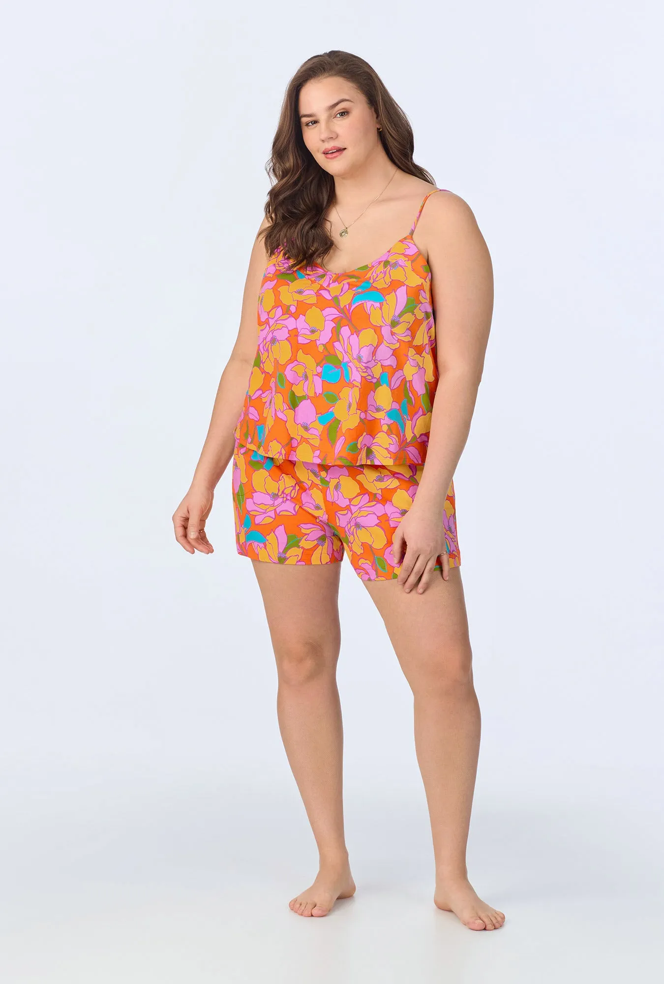 BedHead x Trina Turk Floral Cami Shorty Stretch Jersey PJ Set sold by BedHead product image thumbnail 5