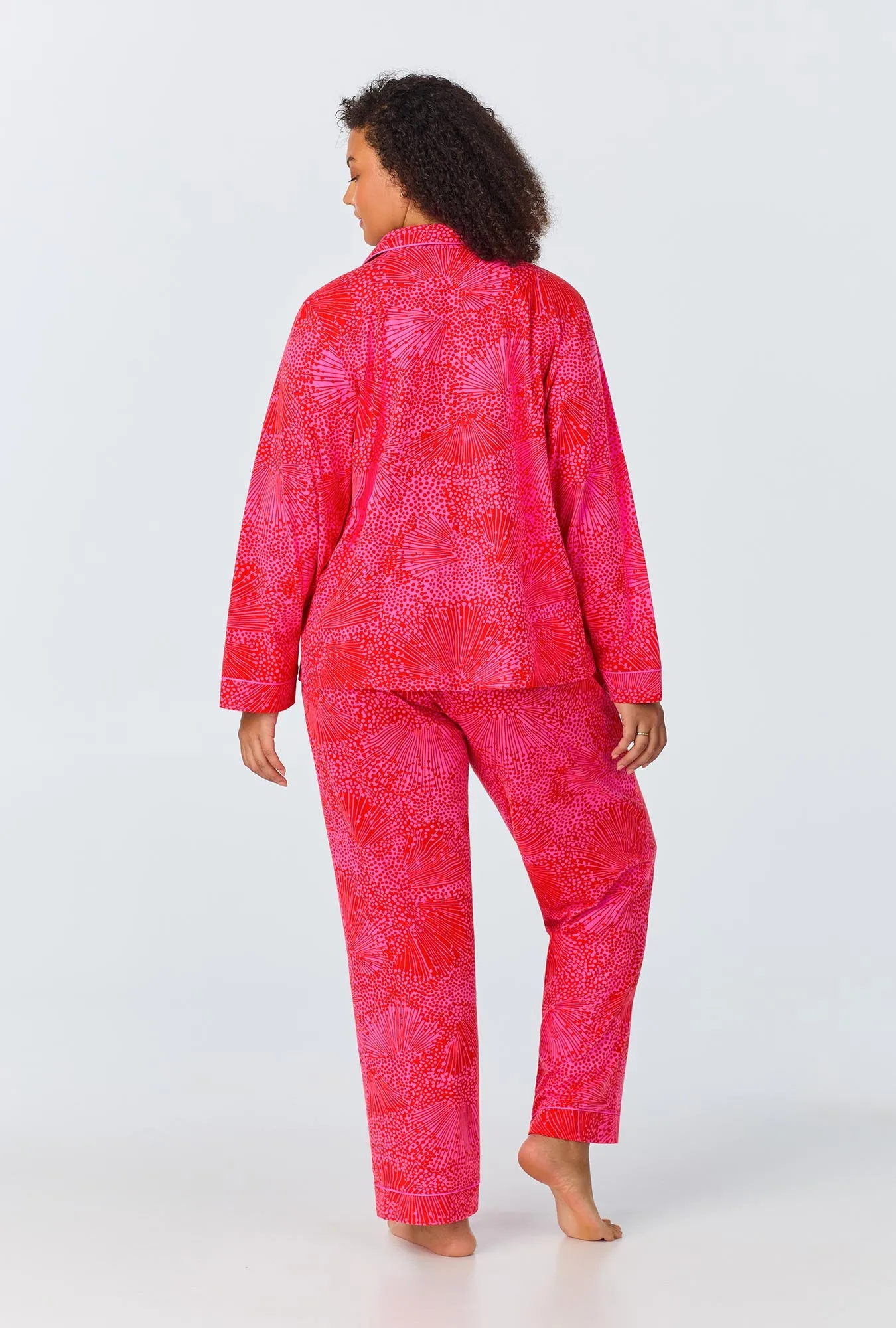 BedHead x Trina Turk Starburst Long Sleeve Classic Stretch Jersey PJ Set sold by BedHead product image thumbnail 5