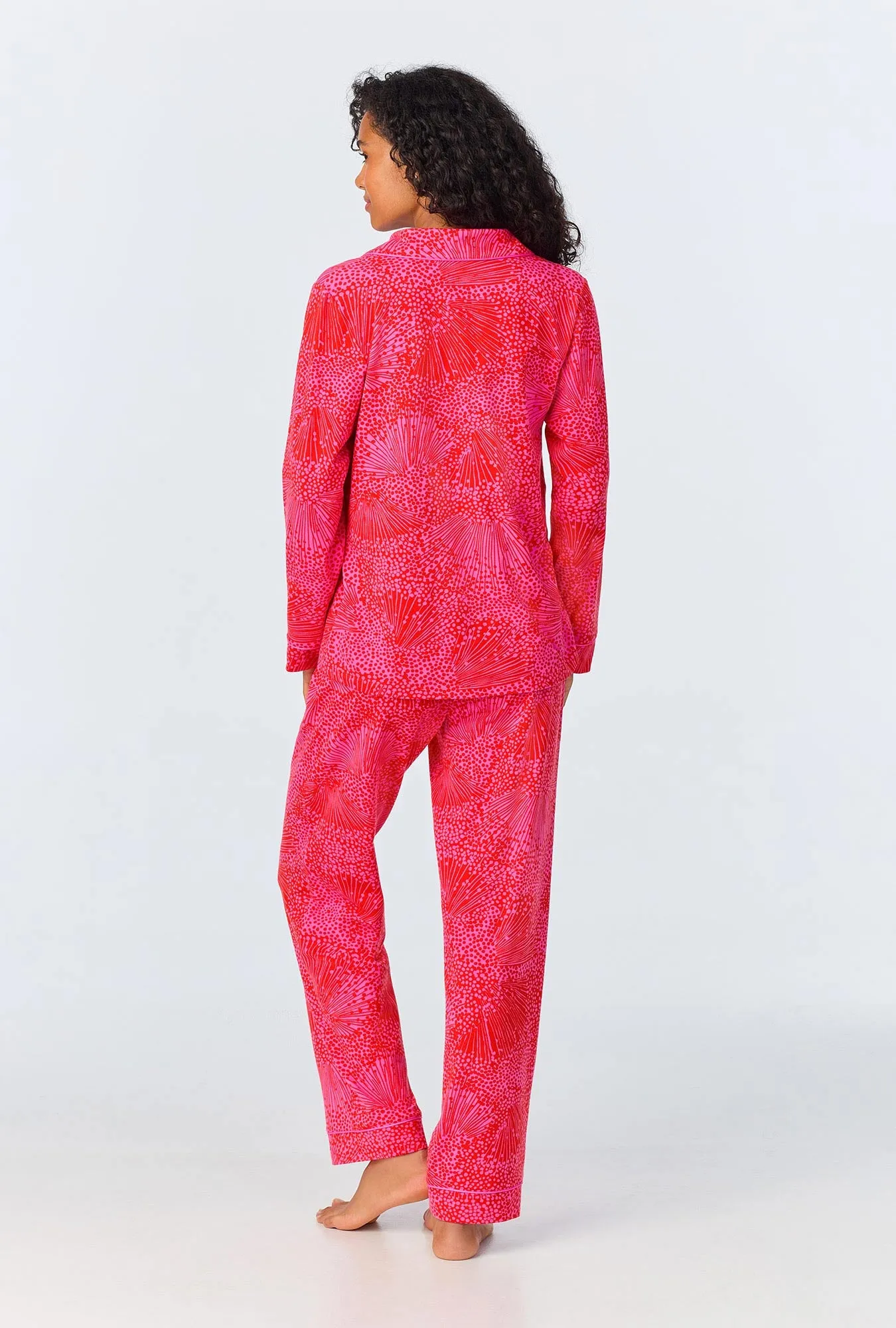 BedHead x Trina Turk Starburst Long Sleeve Classic Stretch Jersey PJ Set sold by BedHead product image thumbnail 3