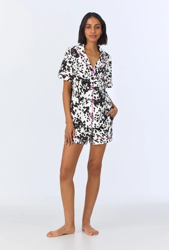 Wild Pony Short Sleeve Classic Shorty Stretch Jersey PJ Set sold by BedHead