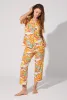 Good Vibes Short Sleeve Classic Stretch Jersey Cropped PJ Set sold by BedHead