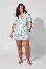City By The Bay Short Sleeve Classic Shorty Stretch Jersey PJ Set sold by BedHead