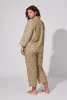 Theodore Manor 3/4 Sleeve Classic Woven Tana Lawn® Cropped PJ set Made With Liberty Fabric sold by BedHead