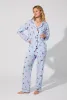 French Pups Long Sleeve Classic Stretch Jersey PJ Set sold by BedHead