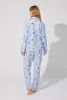 French Pups Long Sleeve Classic Stretch Jersey PJ Set sold by BedHead