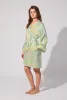 Royal Roses Woven Washable Silk Satin Robe sold by BedHead