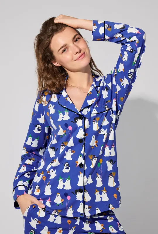 That’s The Spirit Long Sleeve Classic Stretch Jersey PJ Set sold by BedHead
