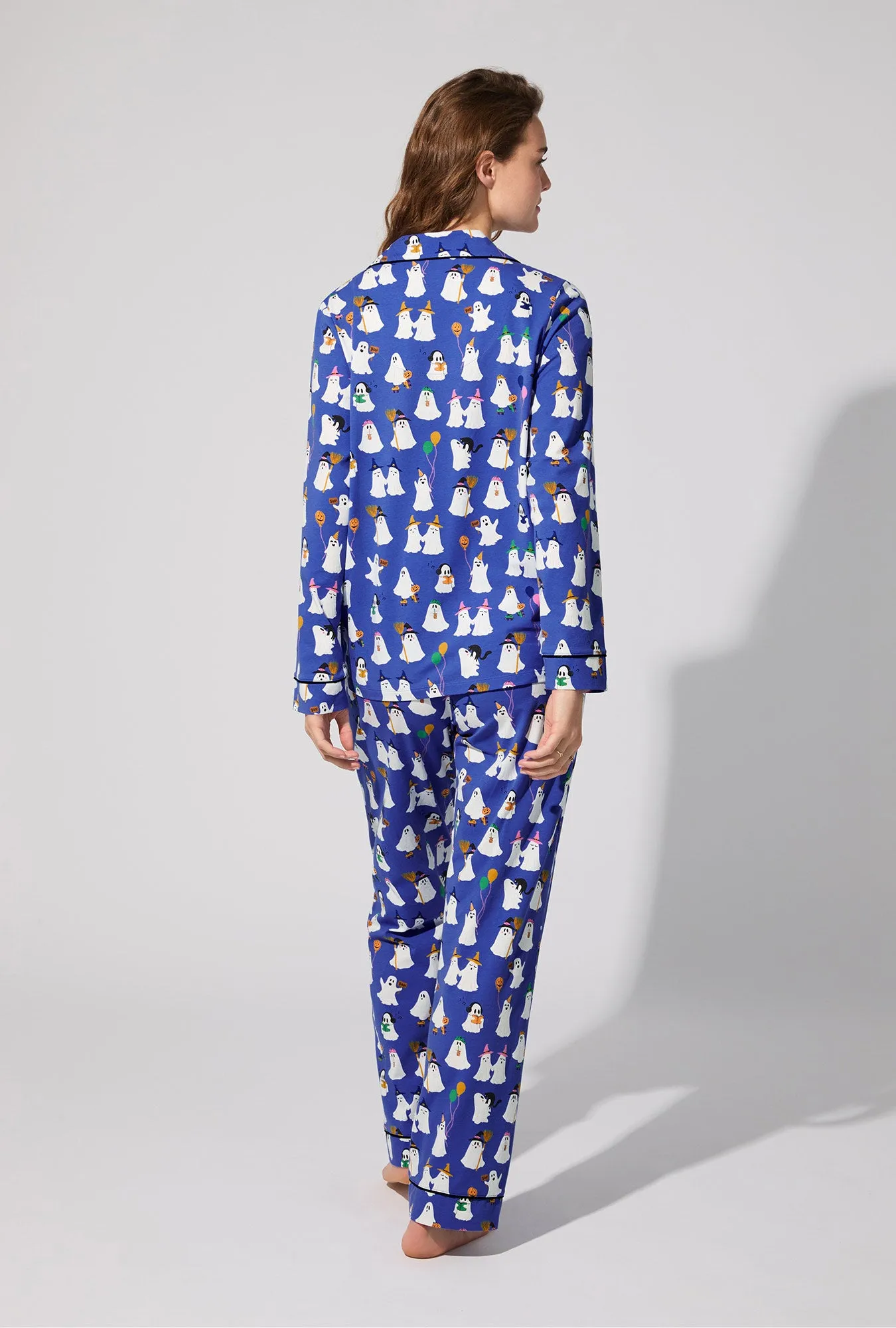 That’s The Spirit Long Sleeve Classic Stretch Jersey PJ Set sold by BedHead product image thumbnail 4