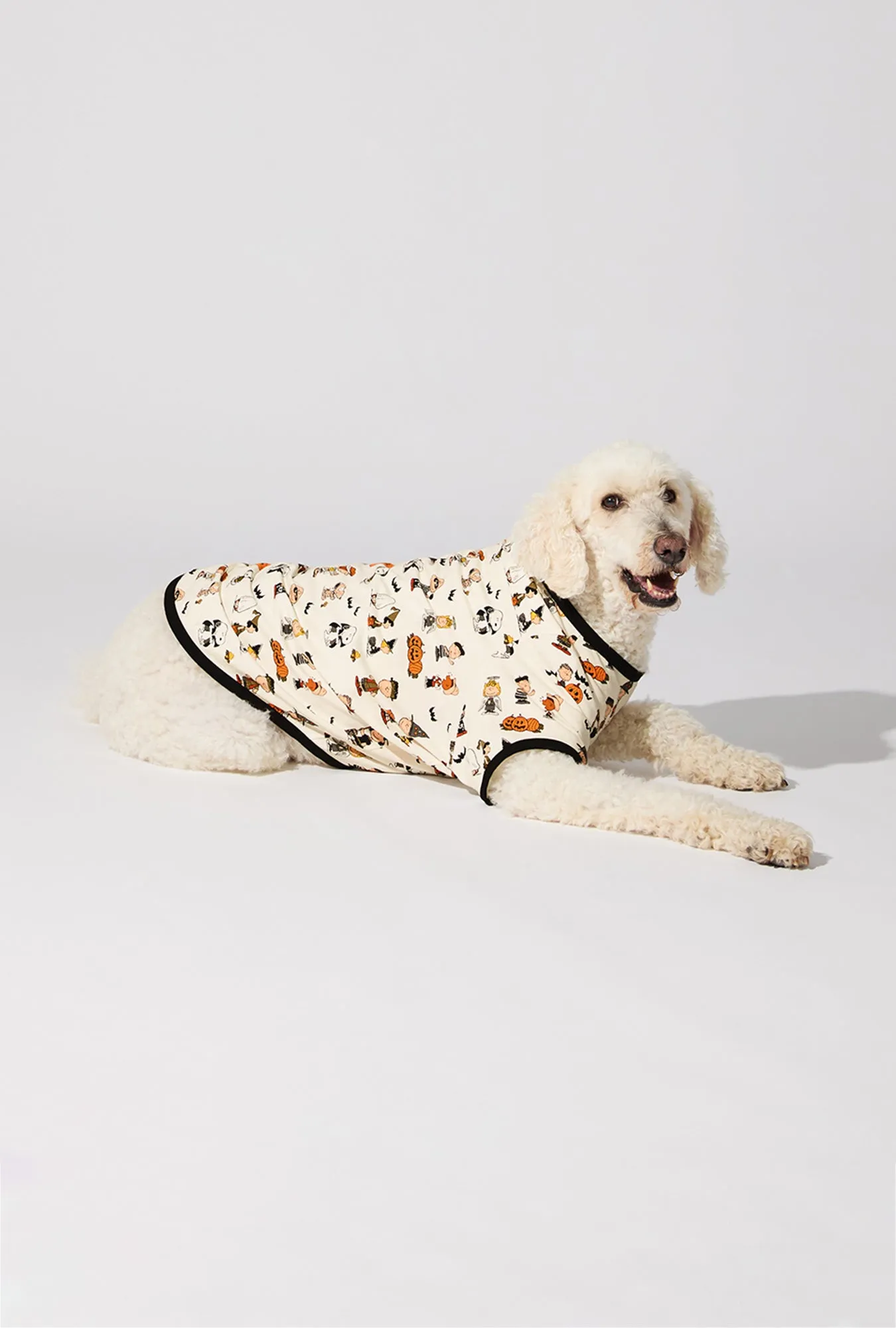 Peanuts® Snoopy's Halloween Stretch Jersey Dog Pajama sold by BedHead