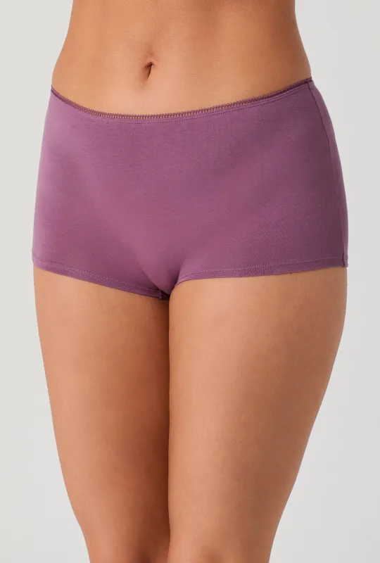 Berry Stretch Jersey Boyshort Underwear sold by BedHead