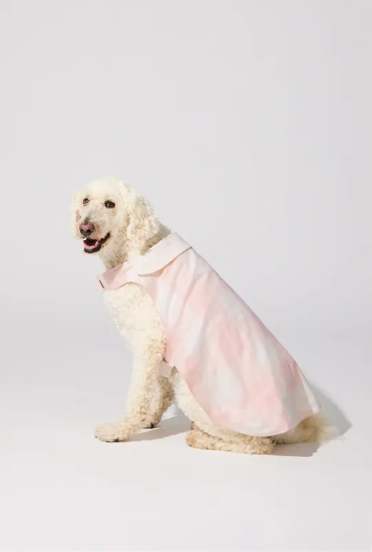 Checking In Cotton Jersey Lined Woven Portuguese Flannel Dog Pajama sold by BedHead