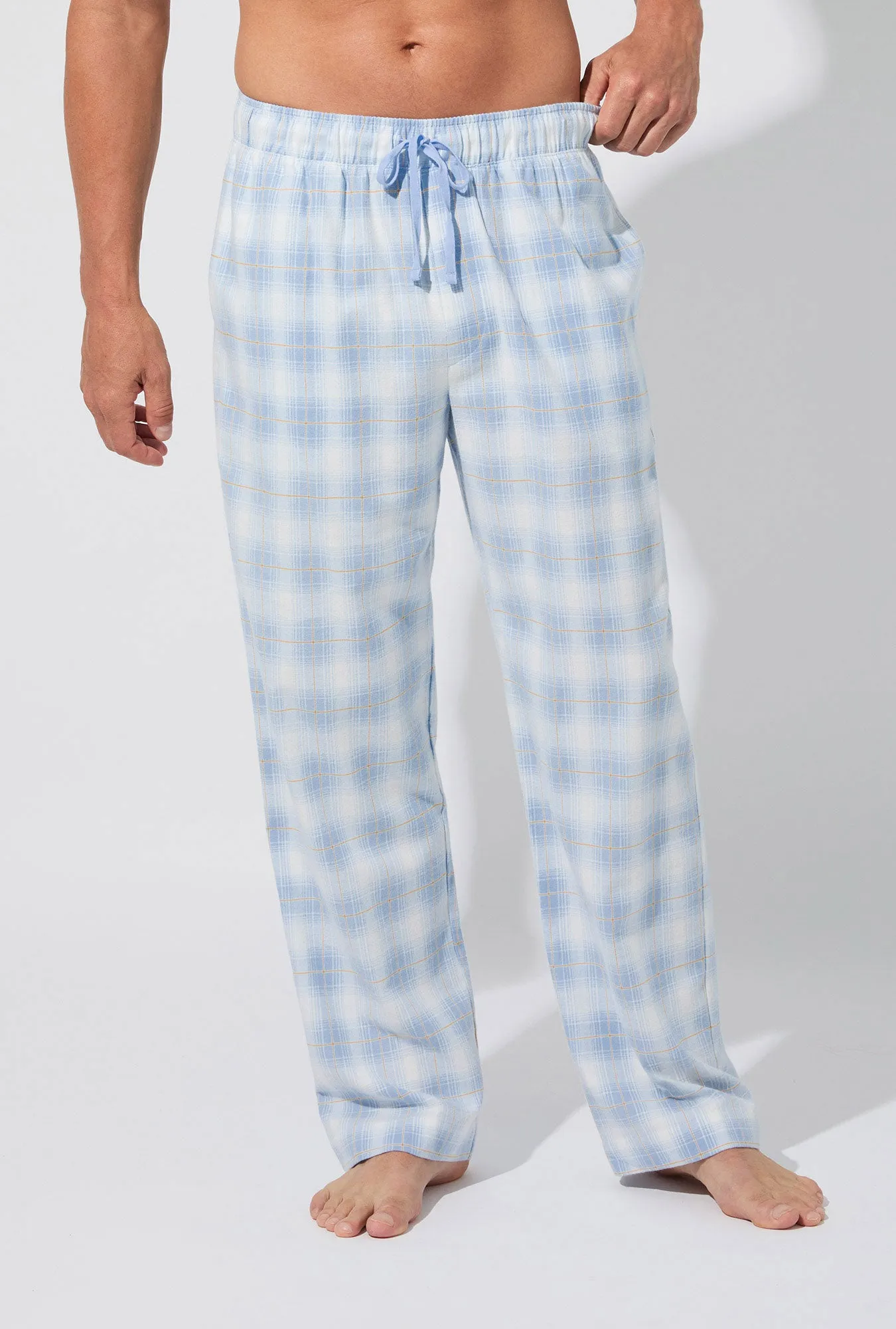 Blue Mountain Plaid Men's Woven Portuguese Flannel PJ Pant sold by BedHead product image thumbnail 2