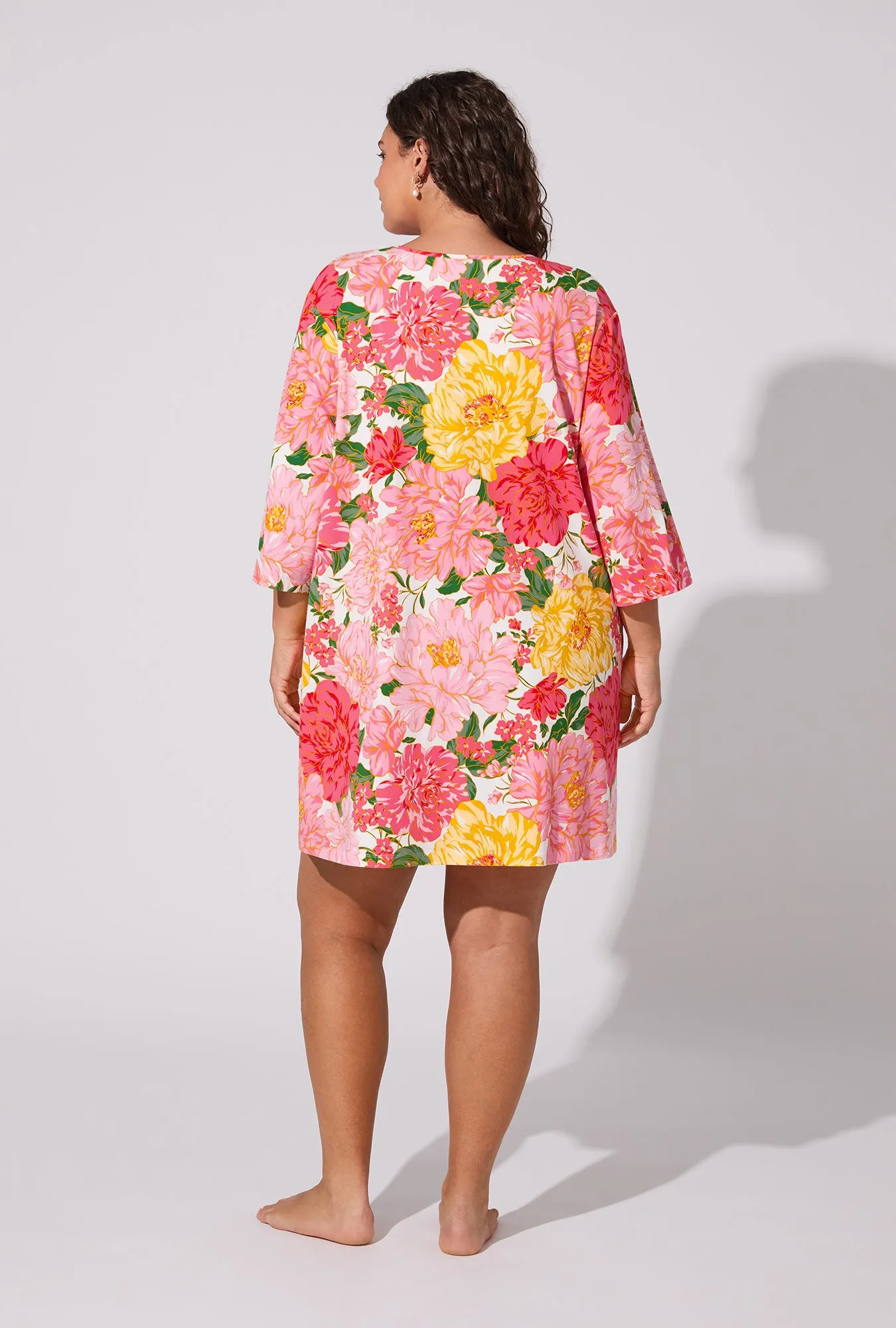 Garden Fresh V-neck Stretch Jersey Sleep Dress sold by BedHead product image thumbnail 4
