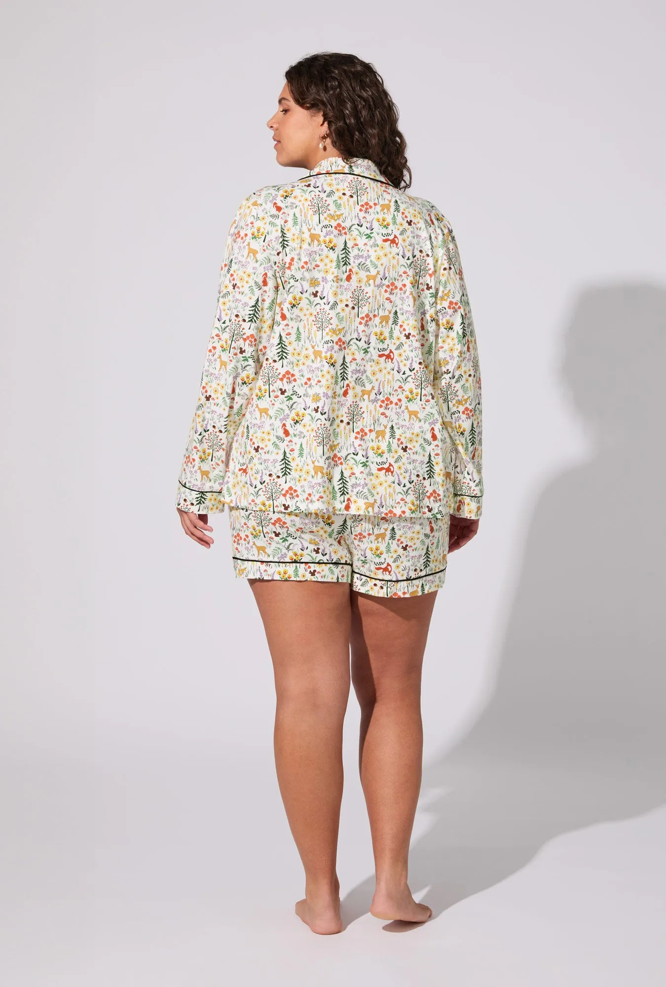 Forest Trails Long Sleeve Classic Stretch Jersey Shorty PJ Set sold by BedHead product image thumbnail 5