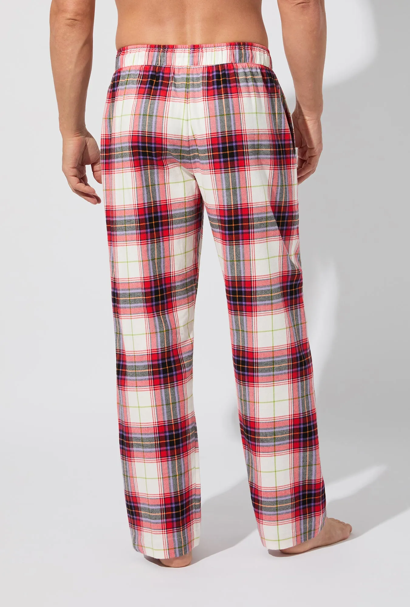 Equestrian Plaid Men's Woven Portuguese Flannel PJ Pant sold by BedHead product image thumbnail 3