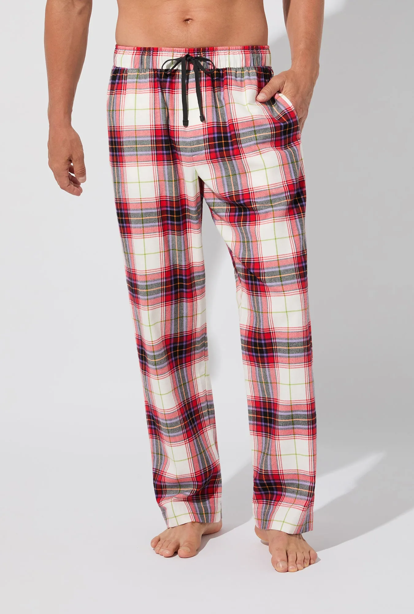 Equestrian Plaid Men's Woven Portuguese Flannel PJ Pant sold by BedHead