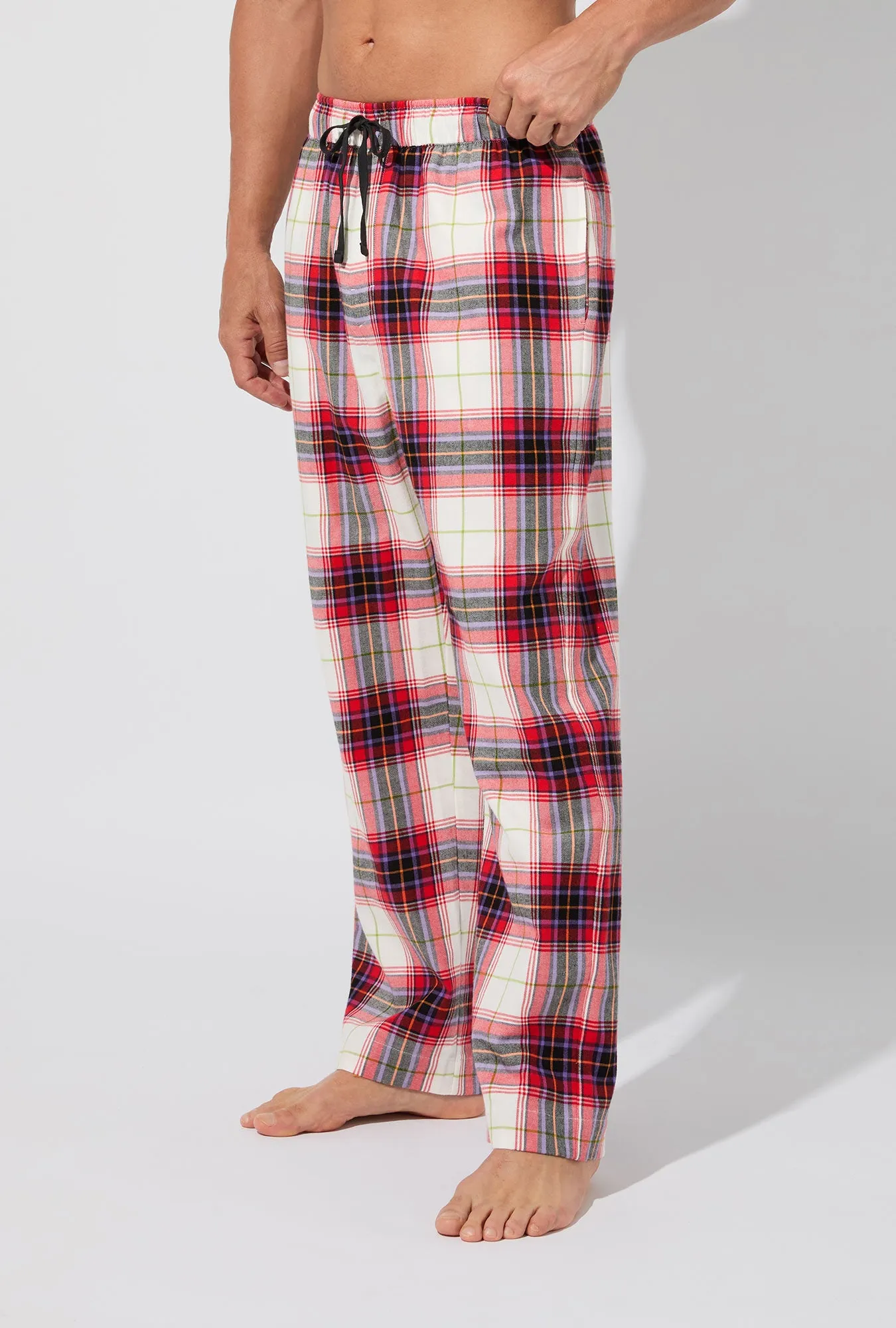 Equestrian Plaid Men's Woven Portuguese Flannel PJ Pant sold by BedHead product image thumbnail 2